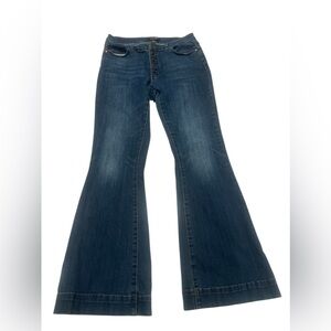 Judy Blue Button Fly Trouser Flare Jeans. Size 15/32